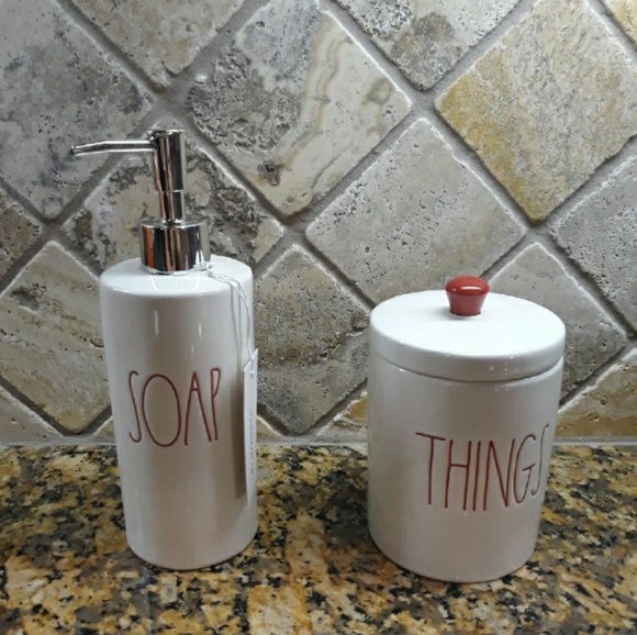 Rae Dunn Other - Rae Dunn SOAP& THINGS Containers